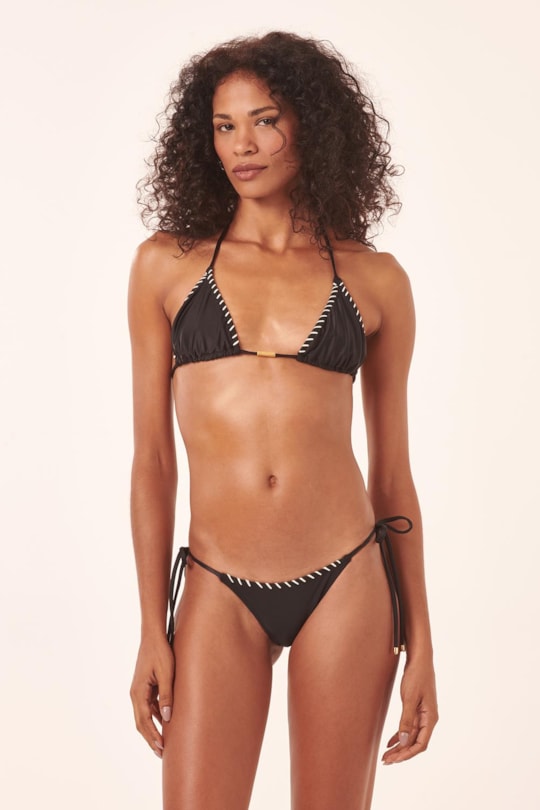 Tanga Lacinho Tahiti Pontilhado Liso