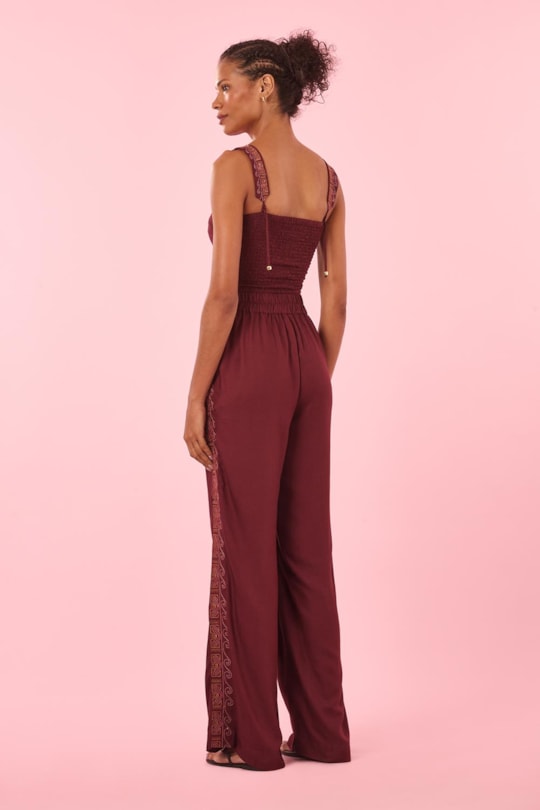 Top Alca Regulavel Bordado Lanai Liso