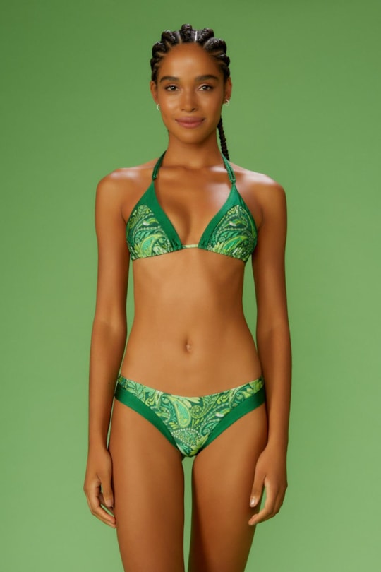 Imagem do produto Top Prata Florest Verde