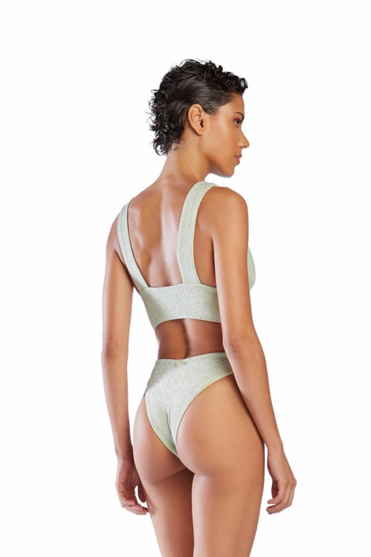 Imagem do produto Top Sum Lurex Verde