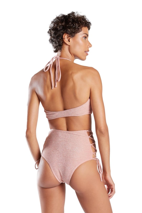 Imagem do produto Top Surfista Lurex Nude