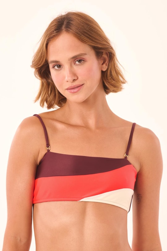 Imagem do produto Top T.Q.c Tricolor Liso