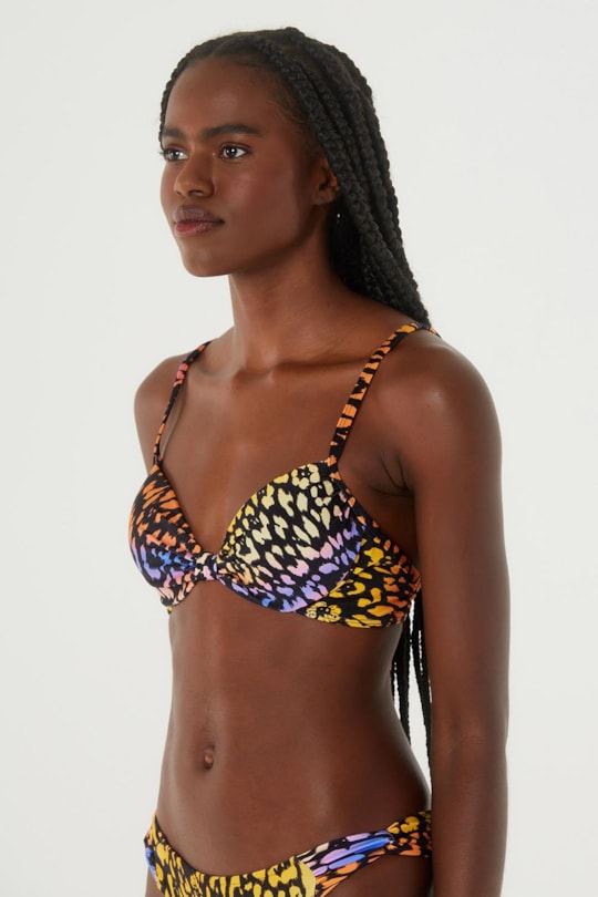 Imagem do produto Top Taca Bardot Onca Degradee