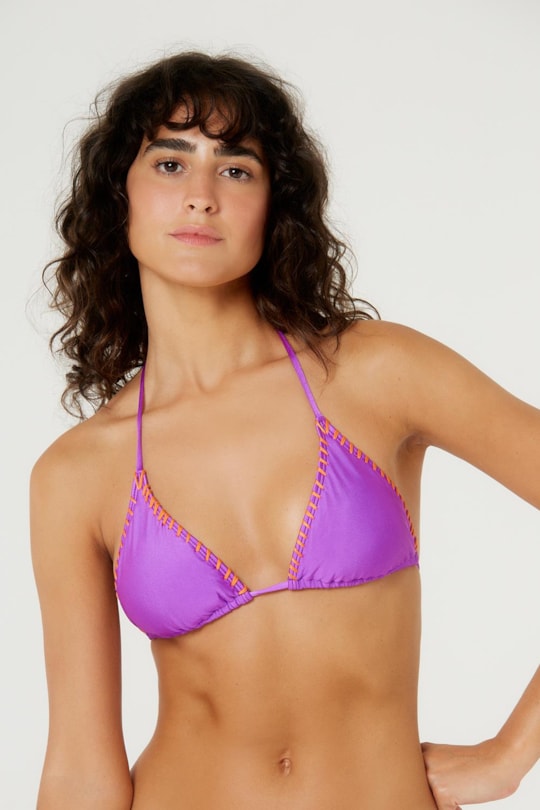 Imagem do produto Top Triangulo Bojo Pontilhado