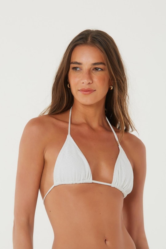 Imagem do produto Top Triangulo Bojo Shine Liso