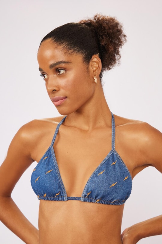 Top Triangulo Vies Jeans