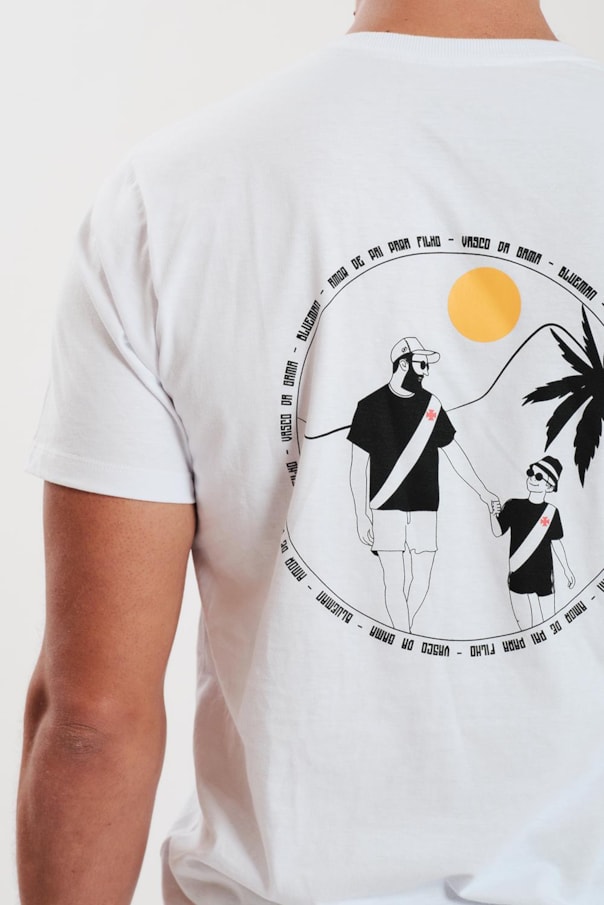 Tshirt Pai e Filho Vasco
