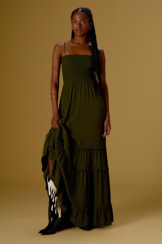 Imagem do produto Vestido Alca Microbabados