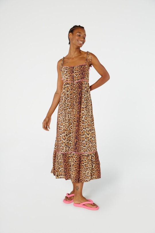 Imagem do produto Vestido Alcinha Flavia Pintada