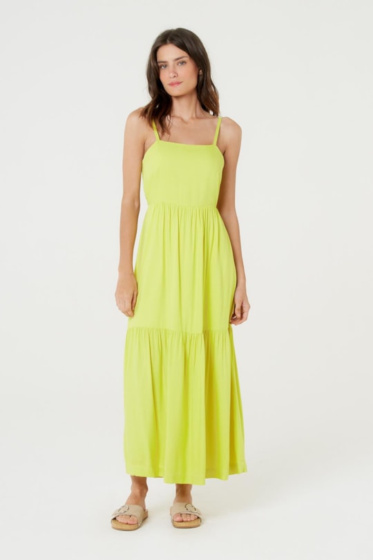 Imagem do produto Vestido Amarracao Costas Color