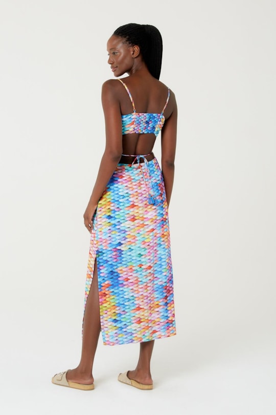 Imagem do produto Vestido Argola Escama