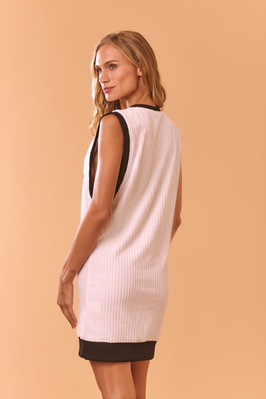 Imagem do produto Vestido Atoalhado Rib