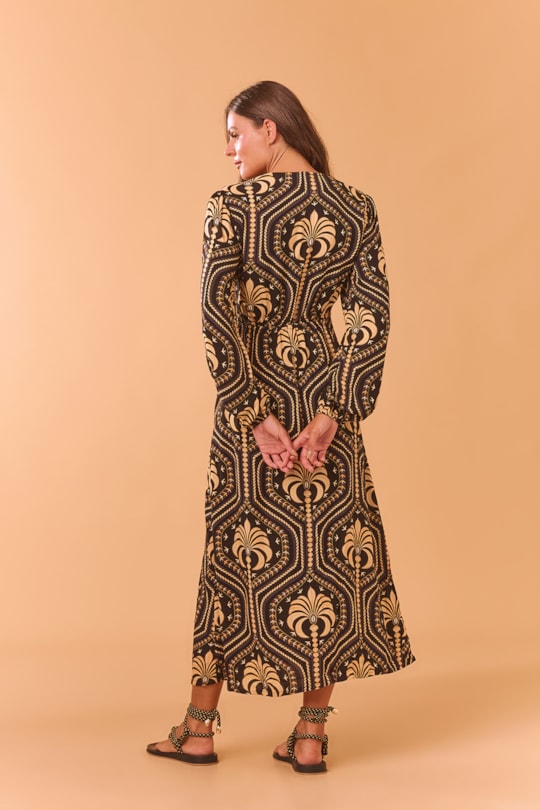 Imagem do produto Vestido Bata Detalhe Palmeiral