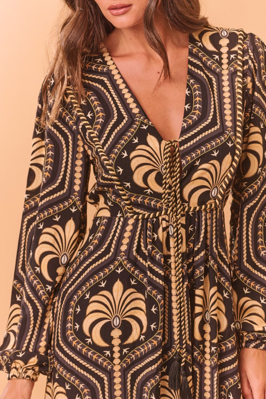Imagem do produto Vestido Bata Detalhe Palmeiral