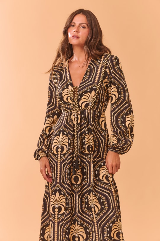 Imagem do produto Vestido Bata Detalhe Palmeiral