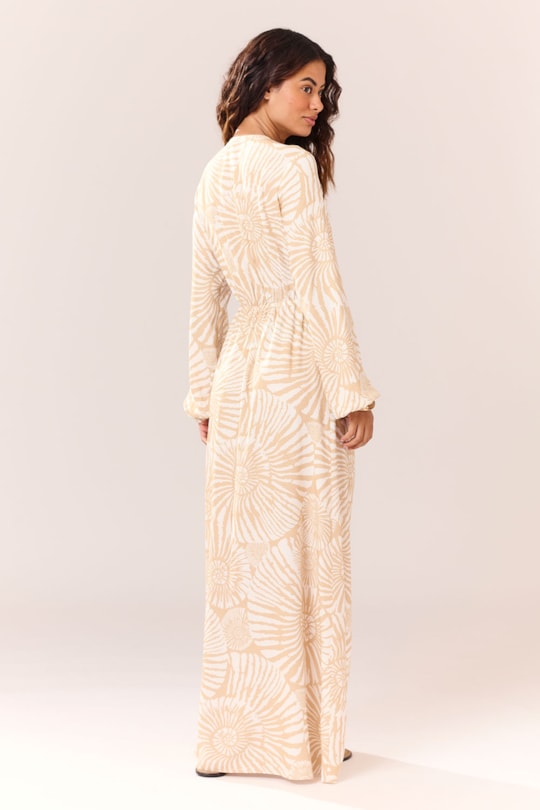 Imagem do produto Vestido Bata Entremeio Nautilus Bege