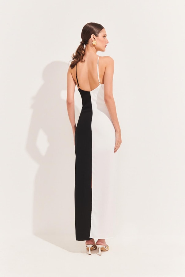 Vestido Bicolor Gracie