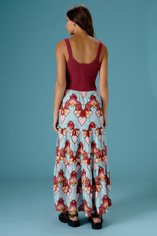 Imagem do produto Vestido Blusa Crochet Country