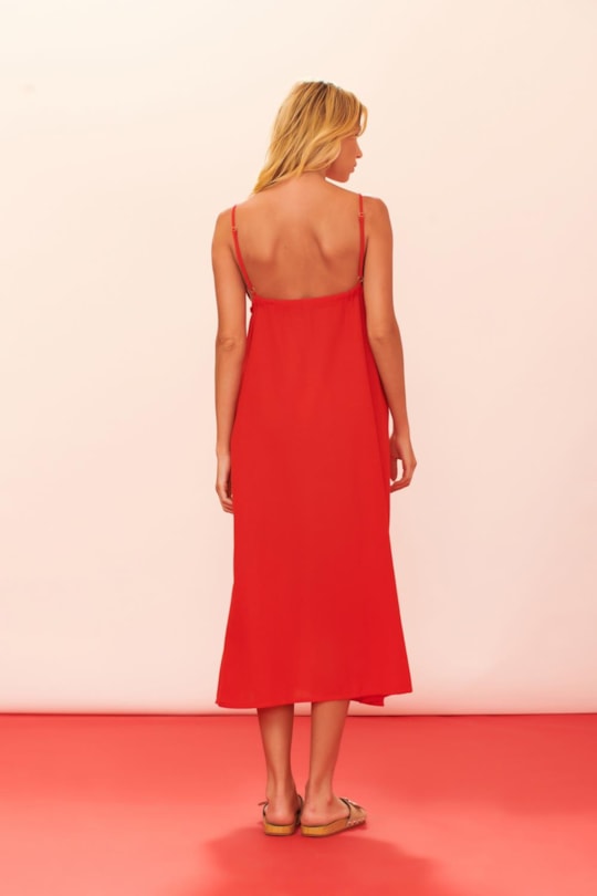 Imagem do produto Vestido Botoes Liso