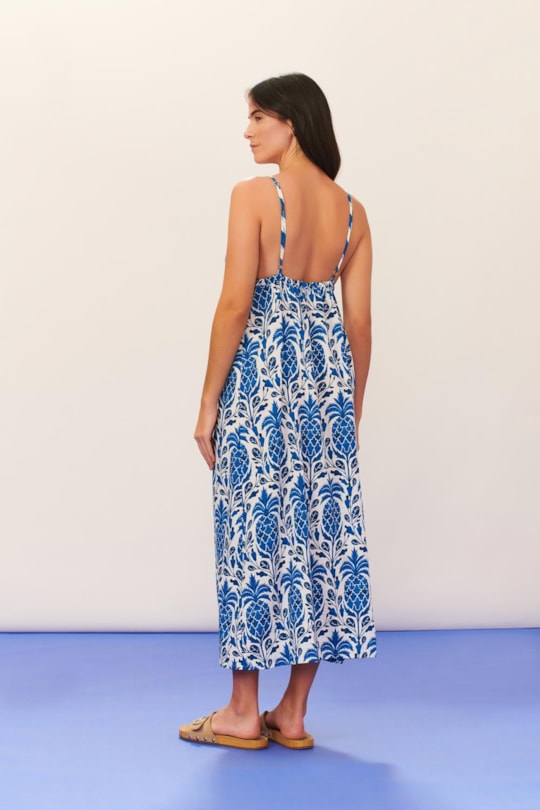 Vestido Botoes Seiva Doce