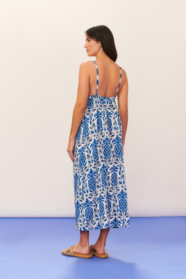 Vestido Botoes Seiva Doce