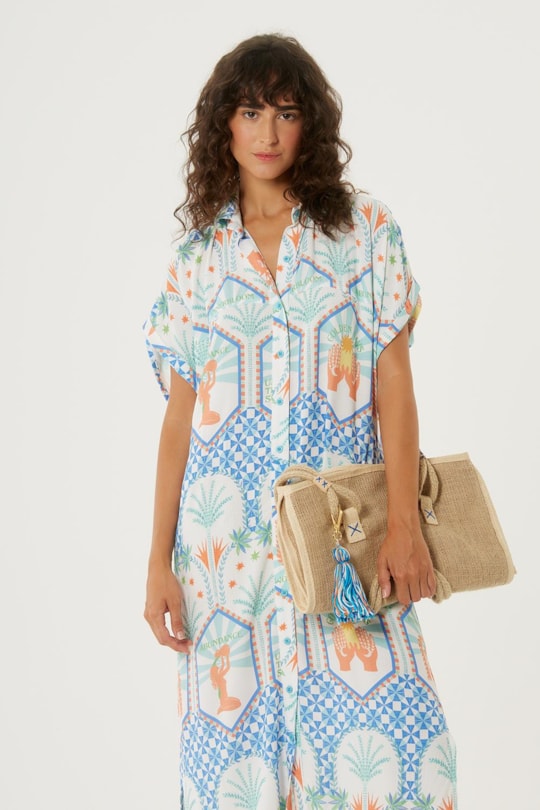 Imagem do produto Vestido Chemise Golden