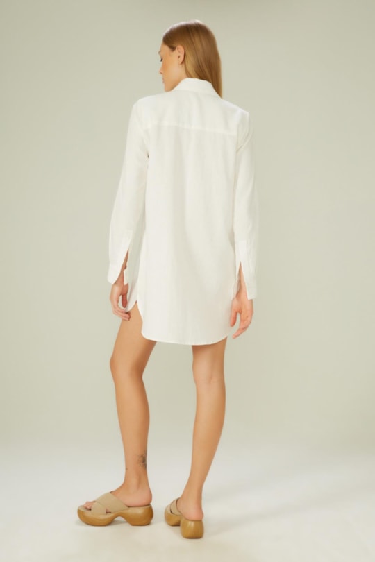 Imagem do produto Vestido Chemise Leila Bordado