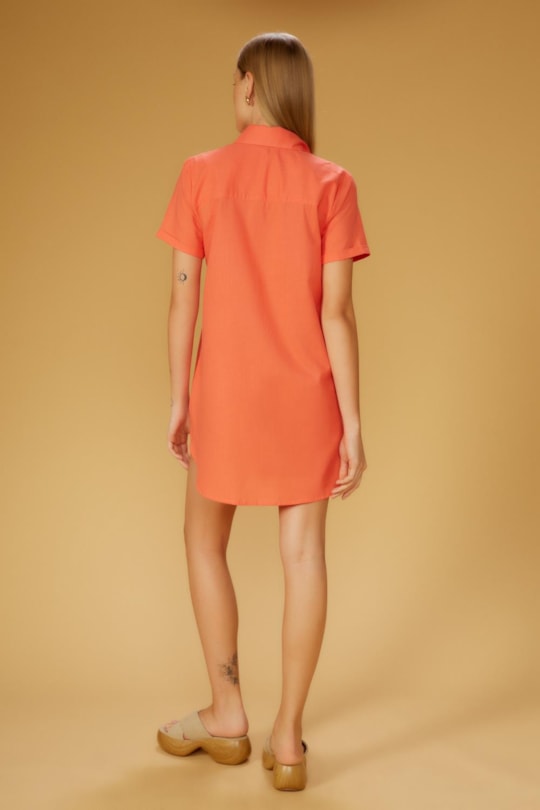 Vestido Chemise Luana Blush