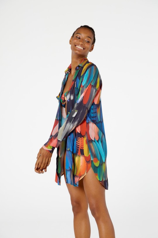 Imagem do produto Vestido Chemise Luana New Tupinamba