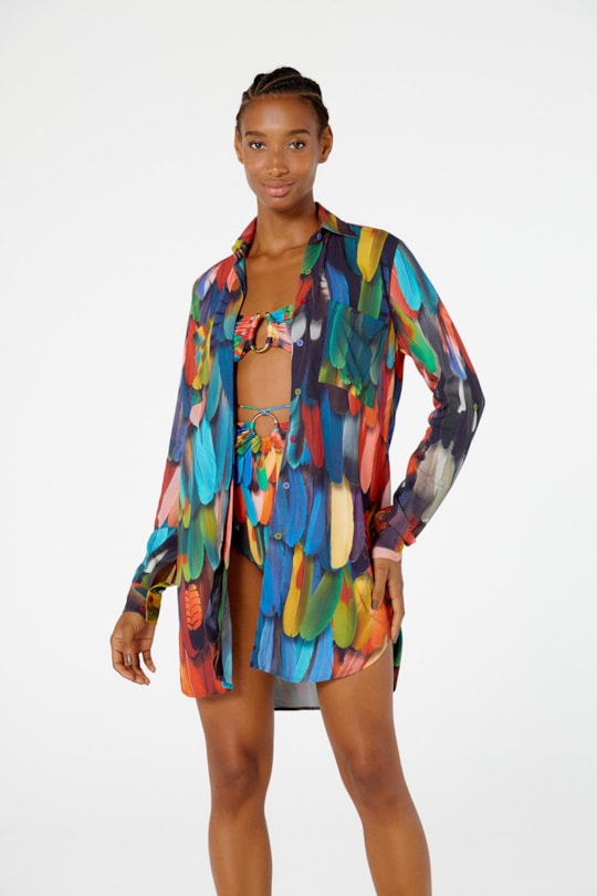 Imagem do produto Vestido Chemise Luana New Tupinamba