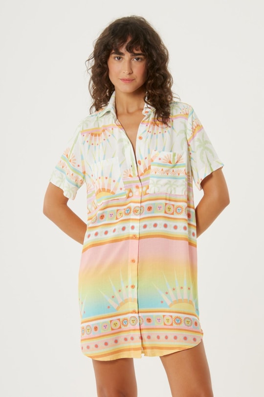 Imagem do produto Vestido Chemise Luana Saudacao Ao Sol