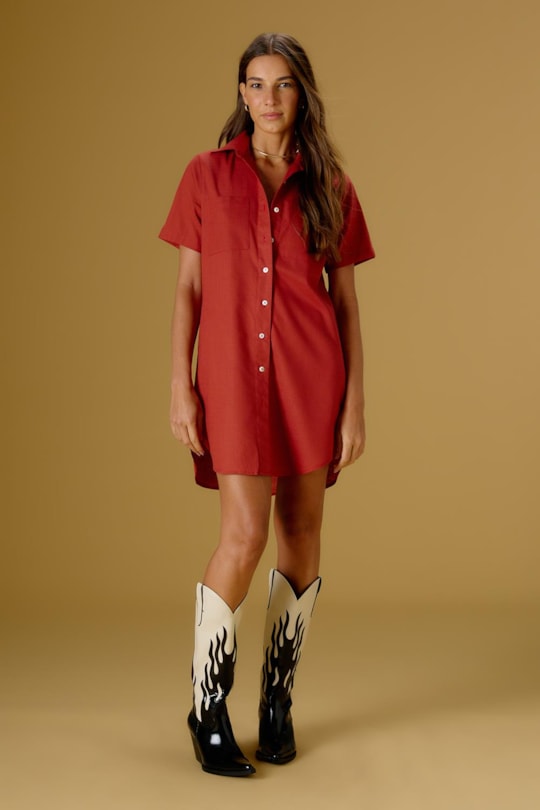 Imagem do produto Vestido Chemise Luana Terra