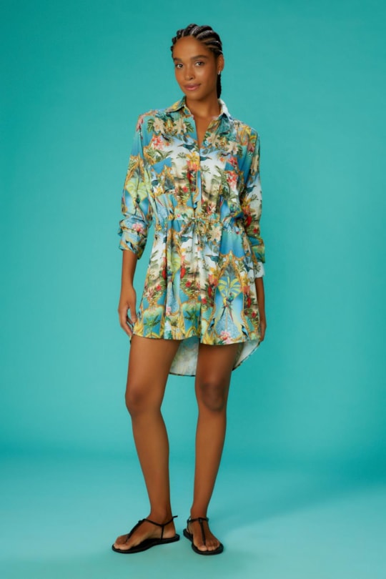 Imagem do produto Vestido Chemise New Salima Poema