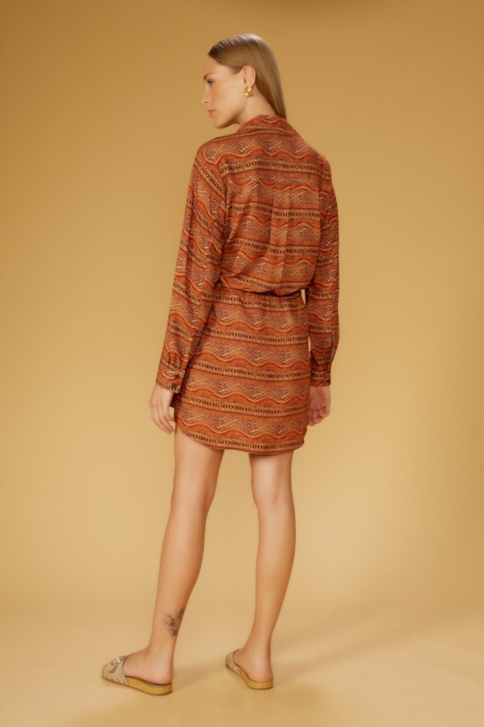 Imagem do produto Vestido Chemise New Salima Rattan