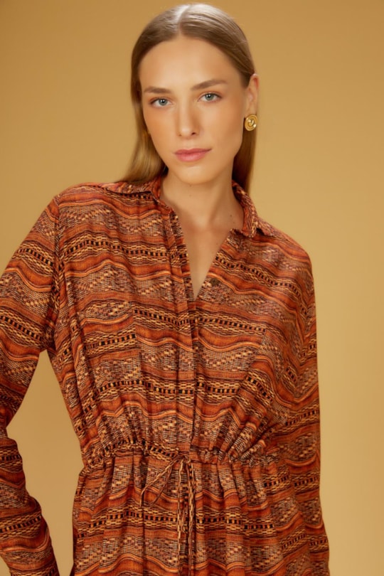 Imagem do produto Vestido Chemise New Salima Rattan