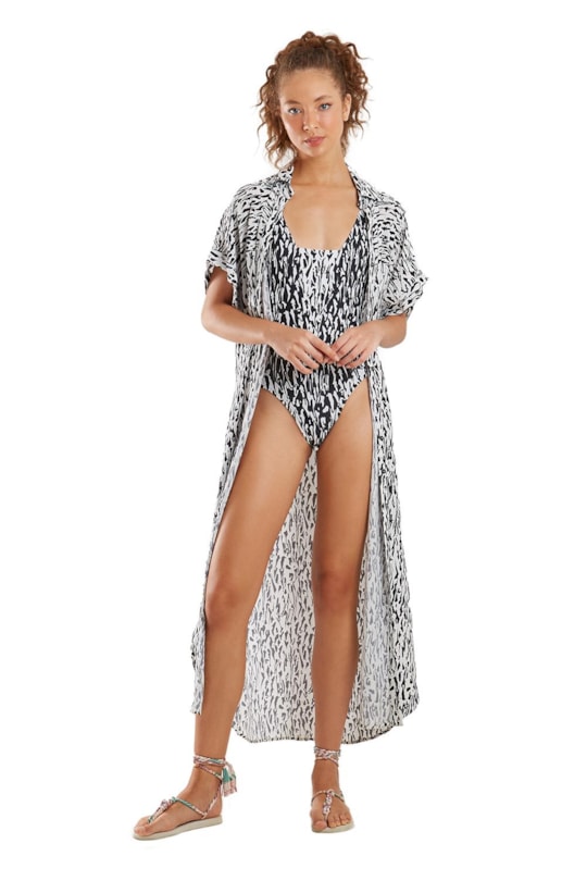 Imagem do produto Vestido Chemise Rubi Pantera