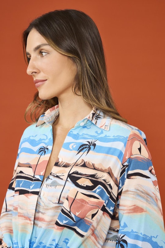 Imagem do produto Vestido Chemise Salima Canoa Quebrada