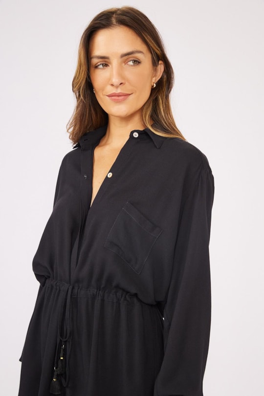 Imagem do produto Vestido Chemise Salima Liso Color Inv25