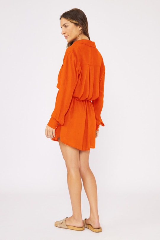 Imagem do produto Vestido Chemise Salima Liso Color Inv25