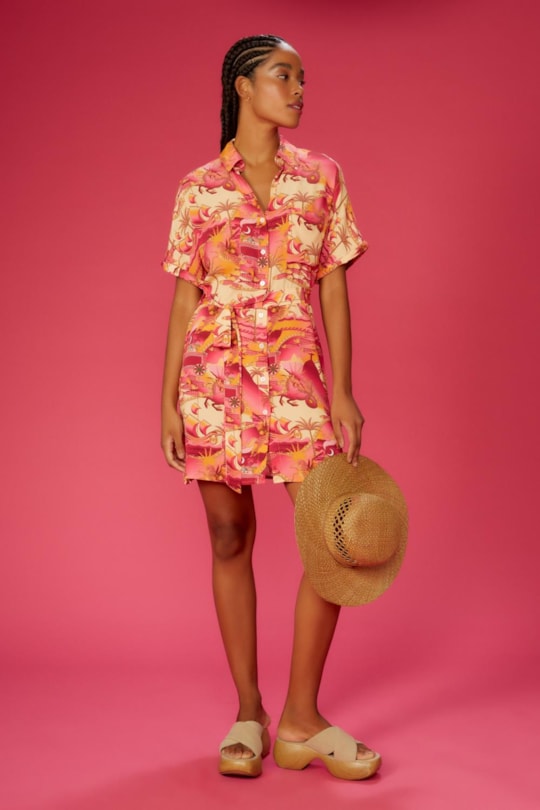 Imagem do produto Vestido Chemise Surf Delirium Tropicalis