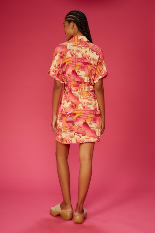 Imagem do produto Vestido Chemise Surf Delirium Tropicalis