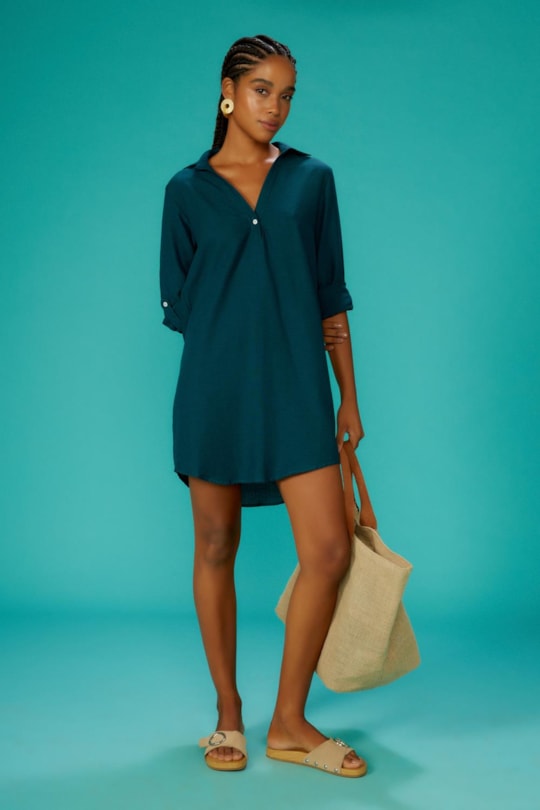 Vestido Chemise Viagem Color
