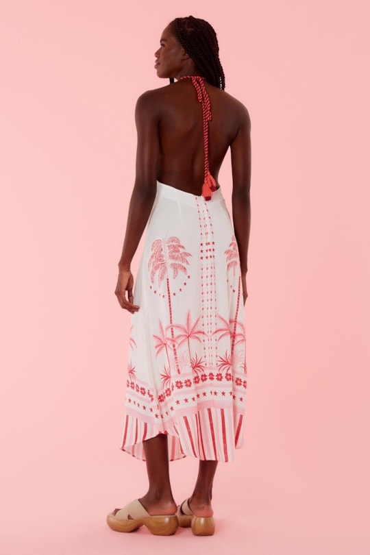 Imagem do produto Vestido Chocker Cropped Localizado Solar