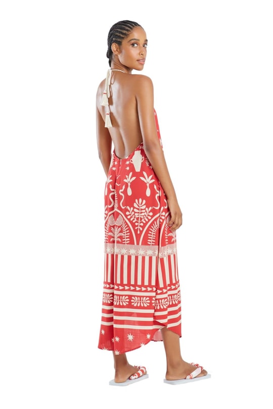 Imagem do produto Vestido Chocker Cropped Lua