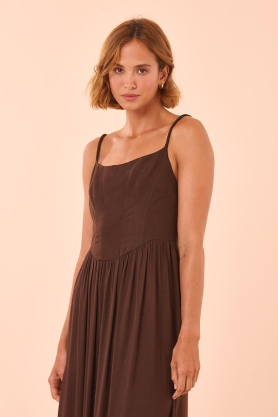 Imagem do produto Vestido Corset Liso