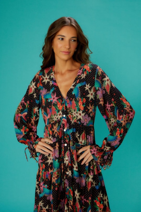 Imagem do produto Vestido Cropped Antonia Baile Das Araras