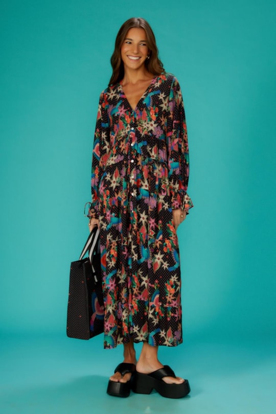 Imagem do produto Vestido Cropped Antonia Baile Das Araras