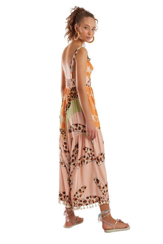 Imagem do produto Vestido Cropped Bordado Caiada