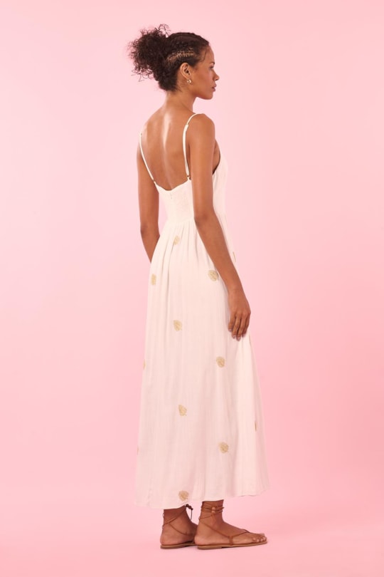 Vestido Cropped Corset Bord. Adao