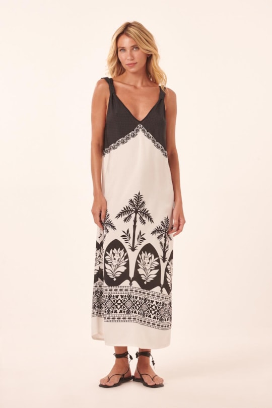 Imagem do produto Vestido Cropped No Alca Loc Oahu